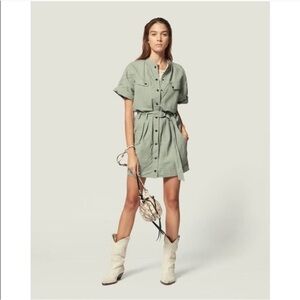 Isabel Marant Zolina Belted Mini Dress